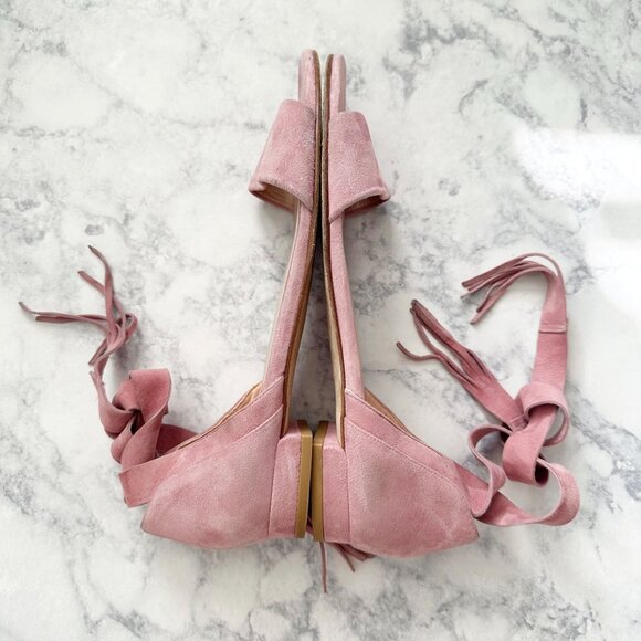 Stuart Weitzman Corbata Sandal in Pink - Picture 4 of 12